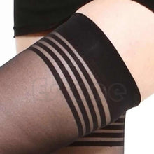 Load image into Gallery viewer, Intimate Vintage Lace Top Stockings - SexyBling