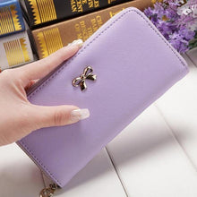 Load image into Gallery viewer, Cute Leather Solid Women Wallet - SexyBling
