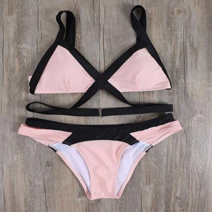 Sexy Bandage Beach Bathing Suit - SexyBling