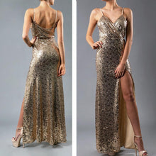 Load image into Gallery viewer, Luxurious Evening High Slit Mermaid Dress - SexyBling