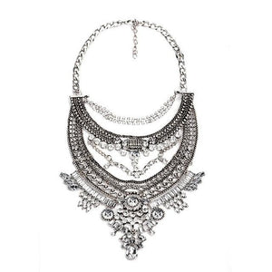 Heavy Vintage Choker Necklace - SexyBling