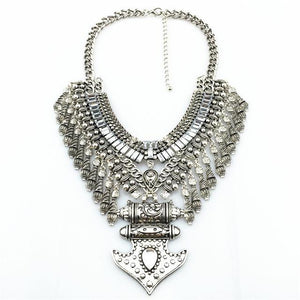 Heavy Vintage Choker Necklace - SexyBling