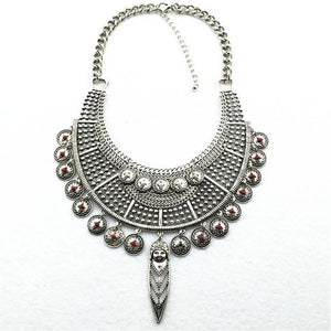 Heavy Vintage Choker Necklace - SexyBling