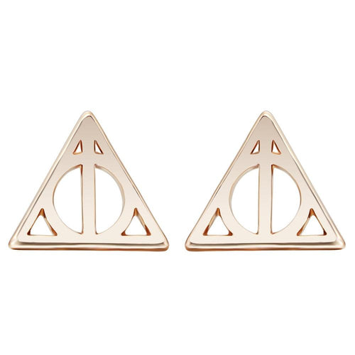 Luna Triangle Hallows Earrings - SexyBling