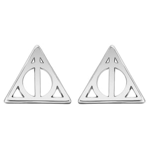 Luna Triangle Hallows Earrings - SexyBling
