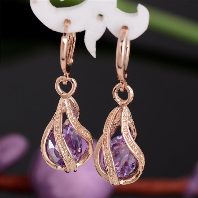 Women/Girl's Gold  Earrings - SexyBling