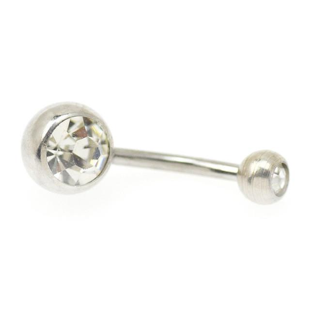 Barbell Belly Button Ring - SexyBling