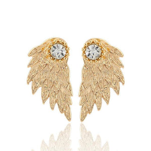 Gothic Angel Wing Earrings - SexyBling