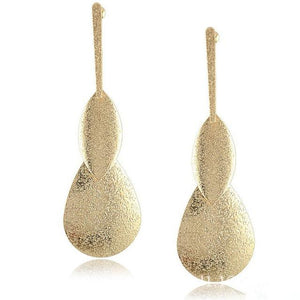 Big Leaf Water Drop Earrings - SexyBling