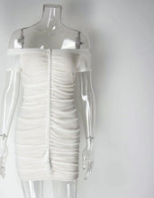 Load image into Gallery viewer, Sexy Off Shoulder Lift Drawstring Bodycon - SexyBling