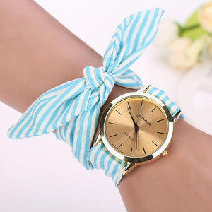 Women Stripe Zebra Lining Fashion Watch - SexyBling