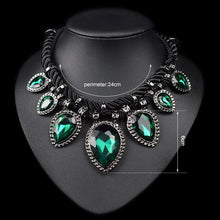 Load image into Gallery viewer, Hand-made Crystal Choker Necklace - SexyBling