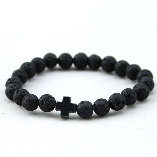 Natural Stone Spacer Bracelet - SexyBling