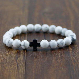Natural Stone Spacer Bracelet - SexyBling