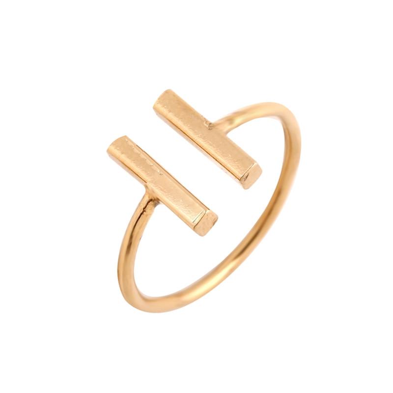 2017 New Fashion Classic Double Bars Rings - SexyBling