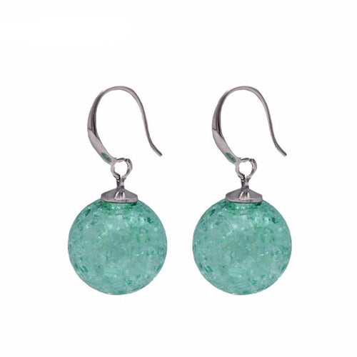 Silver Plated Beads Earrings - SexyBling