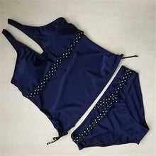 Load image into Gallery viewer, Sexy Push Up Plus Size Tankini - SexyBling