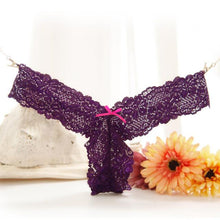 Load image into Gallery viewer, Women G String Sexy Transparent Panties - SexyBling