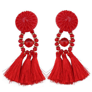 Long  Earrings Tassel - SexyBling