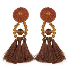 Load image into Gallery viewer, Long  Earrings Tassel - SexyBling