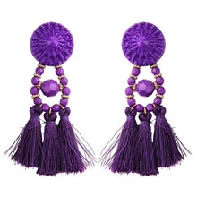 Load image into Gallery viewer, Long  Earrings Tassel - SexyBling
