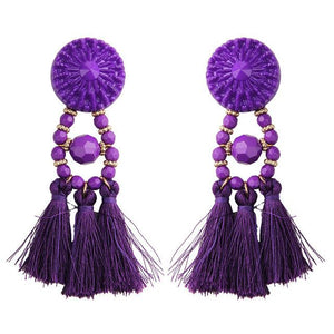 Long  Earrings Tassel - SexyBling