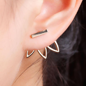 Doreen Beads Lotus Earrings - SexyBling
