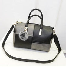 Load image into Gallery viewer, Fashion patchwork pillow handbag - SexyBling