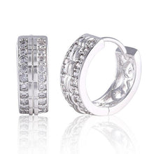 Load image into Gallery viewer, White Cubic Zirconia Earrings - SexyBling