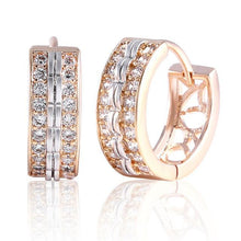 Load image into Gallery viewer, White Cubic Zirconia Earrings - SexyBling