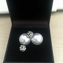 Load image into Gallery viewer, Double Side Shining Pearl Earrings - SexyBling