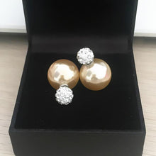 Load image into Gallery viewer, Double Side Shining Pearl Earrings - SexyBling