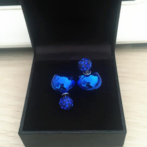 Double Side Shining Pearl Earrings - SexyBling