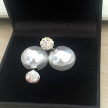 Load image into Gallery viewer, Double Side Shining Pearl Earrings - SexyBling