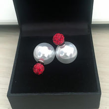 Load image into Gallery viewer, Double Side Shining Pearl Earrings - SexyBling