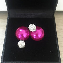 Load image into Gallery viewer, Double Side Shining Pearl Earrings - SexyBling