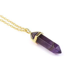 Crystal Bullet Necklace - SexyBling