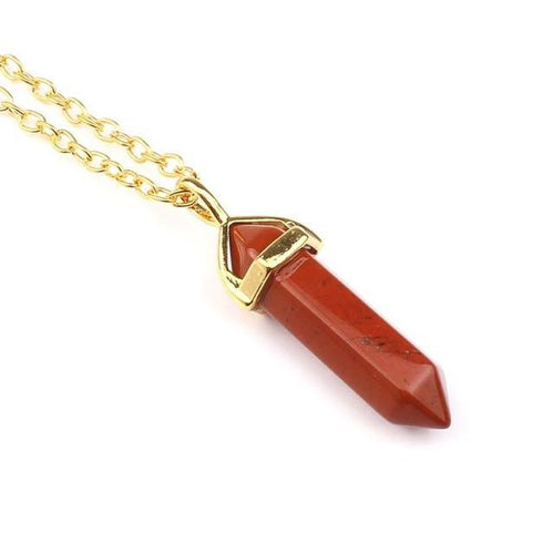 Crystal Bullet Necklace - SexyBling