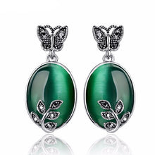 Load image into Gallery viewer, Natural Stone Retro  Rhinestone Earrings - SexyBling