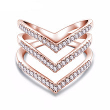 Load image into Gallery viewer, Beagloer 2017 New Fashion Ring Rose Gold - SexyBling