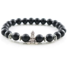 Load image into Gallery viewer, Onyx Lucky-charm Bracelet - SexyBling