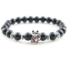Load image into Gallery viewer, Onyx Lucky-charm Bracelet - SexyBling