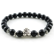 Load image into Gallery viewer, Onyx Lucky-charm Bracelet - SexyBling