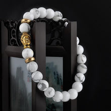 Load image into Gallery viewer, White Buddha Meditation Bracelet - SexyBling
