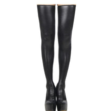 Load image into Gallery viewer, Erotic Back Zipper Thigh High Boots - SexyBling