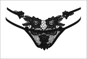 Sexy Lace Satin Style Panties - SexyBling