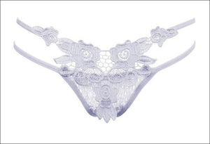 Sexy Lace Satin Style Panties - SexyBling