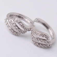 Load image into Gallery viewer, Round Crystal Cubic Zircon Earrings - SexyBling