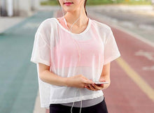 Load image into Gallery viewer, Sexy Mesh Quick Dry Workout Jersey - SexyBling