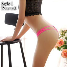 Load image into Gallery viewer, Sexy Lace See Through Lace G-String - SexyBling